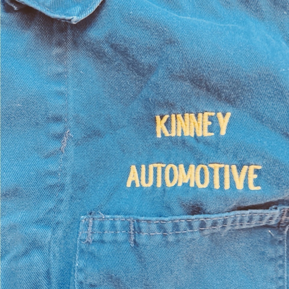 WearGuard, Men’s Vintage Kinney Automative Blue JumpSuit - Picture 3 of 4
